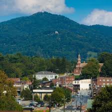 Downtown Canton North Carolina near Asheville